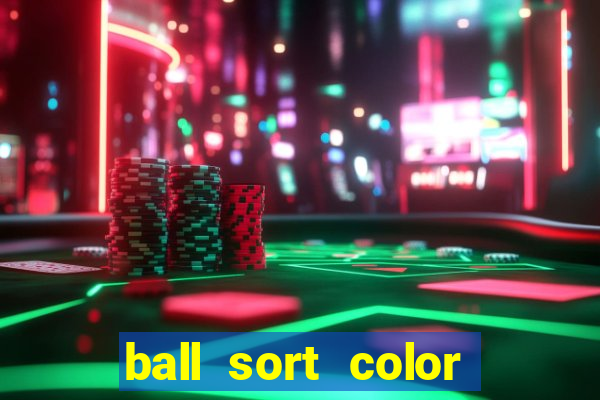 ball sort color water puzzle